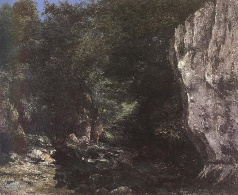 Stream, Gustave Courbet